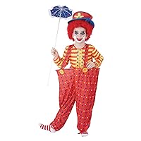 Multicolor Hoop Clown Kids Costume Set (Small Size) - Perfect for Parties, Fairytale & Stories, Dress-Up Fun, & Imaginative Play