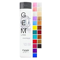 Viral and Gem Lites Colorwash Color Depositing Shampoo - Color Refresher, Vegan Hair Dye, Bondfix Bond Rebuilder