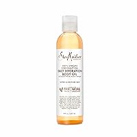 Daily Hydration Body Oil Virgin Coconut Oil For Dry Skin Paraben Free 8 oz