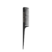 Kristin Ess Tail Comb - Hair Styling Tool for Volume + Height - Detangle, Smooth + Increase Shine - For All Hair Types & Salons