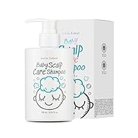 Baby Scalp Care Shampoo│Cradle Cap Shampoo for babies, Dry Scalp Toddler Shampoo, Brush not needed,10.14oz, kori in J island
