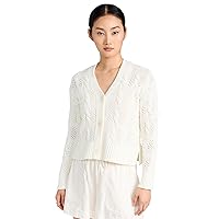 Madewell Women's Open Cable-Stitch Cardigan Sweater