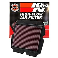 K&N Engine Air Filter: High Performance, Premium, Powersport Air Filter: Fits 2001-2017 HONDA (GL1800, Gold Wing, F6B Deluxe, AC, ACN XM, ABS, Airbag, F6B, Valkyrie, ABS, Gold Wing PA) HA-1801
