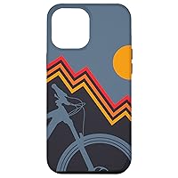 iPhone 12 Pro Max Funny Mountain Biking Born For The Mtns MTB Trail Bike Case