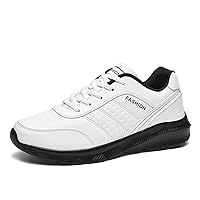Men's Bowling Shoes - Universal Sliding Soles, Lightweight, and Comfortable. Black Men's Outdoor Sports Shoes Plus Fleece