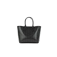 Michael Kors Jodie Small Black Jacquard Logo Recycled Polyester Tote Bag Women's Handbag