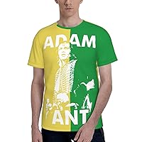 Adam and The Ants Band T Shirt Boy's Fashion Short Sleeve Shirts Summer Casual Tee