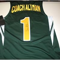 Dana Altman Oregon Ducks Last One W/coa Signed Official Licensed Nike Jersey - Autographed College Jerseys