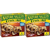 Nature Valley Granola, Fruit & Nut, Dark Chocolate & Nut, 7.4 oz, 6 ct (Pack of 2)