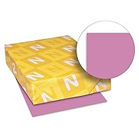 Neenah Astrobrights Card Stock, 8-1/2 x 11 Inches, Outrageous Orchid, Pack of 250, Outrageouse Orc