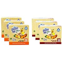 Jamaica Mountain Peak Ginger Turmeric Tea, Unsweetened, 0.7 Oz, 14 Count, Pack of 3 + Sweetened, 10 x 0.63 Ounce Sachets (Pack of 3)