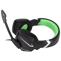 RGB Gaming Headset with Flexible Microphone, 40mm Over-Ear Gaming Headphone 3D Surrounding Sound, for Xbox One PC and for PS4