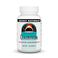 Source Naturals Colostrum Contains 30 Percent Immunoglobulins - 60 Tablets
