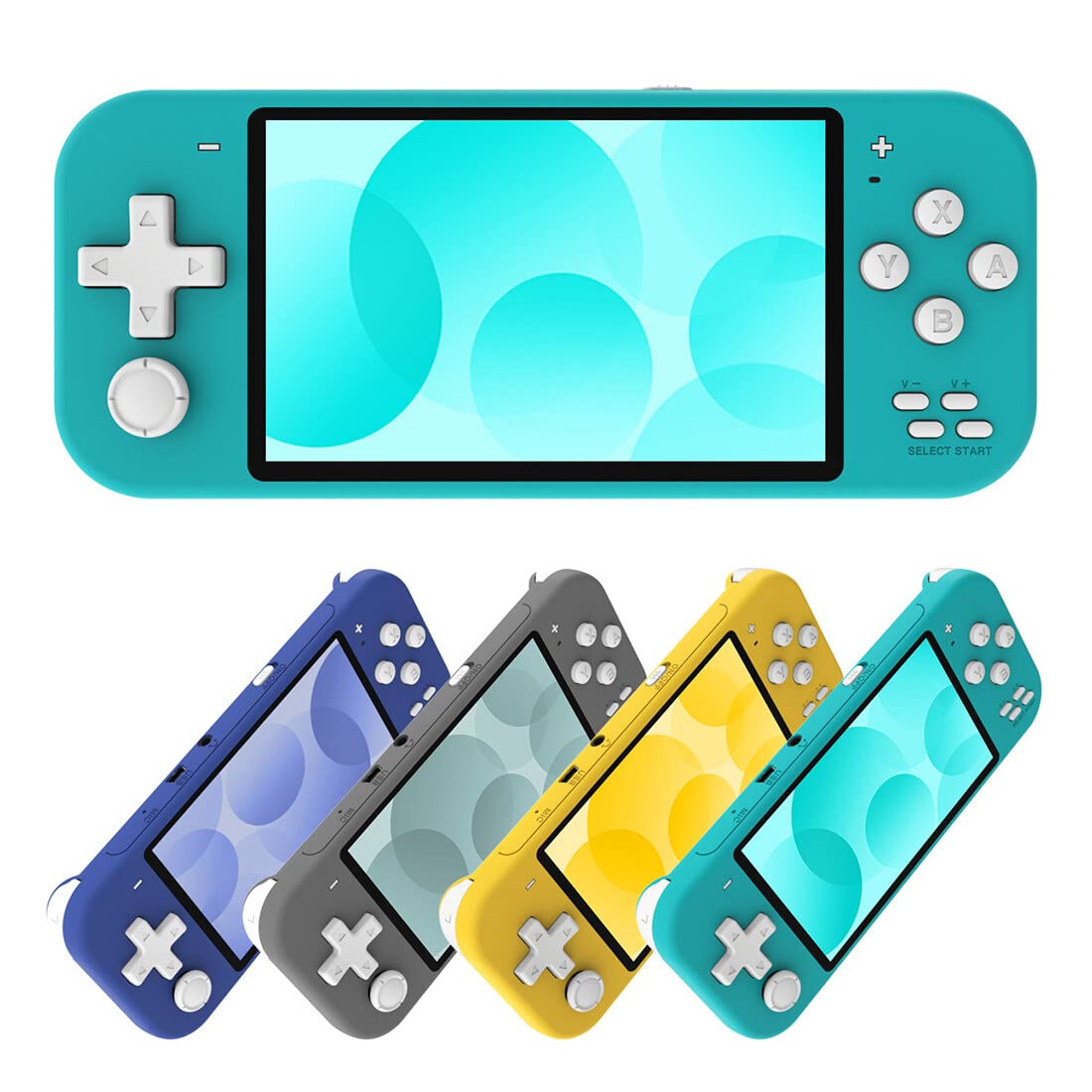 Newcomer Powkiddy X20MINI Handheld Game Console, Retro Video Games Consoles 8G with 2000 Games for Adults Kids