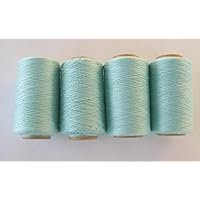 Teamwork Sea Foam #877 Spun Polyester & Quilting Thread 4 Tubes 1000 YDS. EA