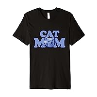 Cat Mom fun mother's day caturday Premium T-Shirt