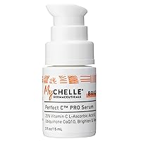 Mychelle Dermaceuticals Perfect C Pro Serum, Professional-Level 25% (0.5 Fl Oz) L-Ascorbic Acid Vitamin C Serum – Face Brightening Skin Care for All Skin Types