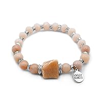 Kinsley Armelle Lorelay Collection - Silver Coral Bracelet