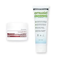 EMUAIDMAX Neuropathy Bundle - EMUAIDMAX Maximum Strength 2oz Pain Relieving Cream 5oz