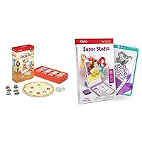 Osmo - Pizza Co. Plus Super Studio Disney Princess - Ages 5-12 - Communication Skills & Math - Learning Game - for iPad or Fire Tablet (Osmo Base Required)
