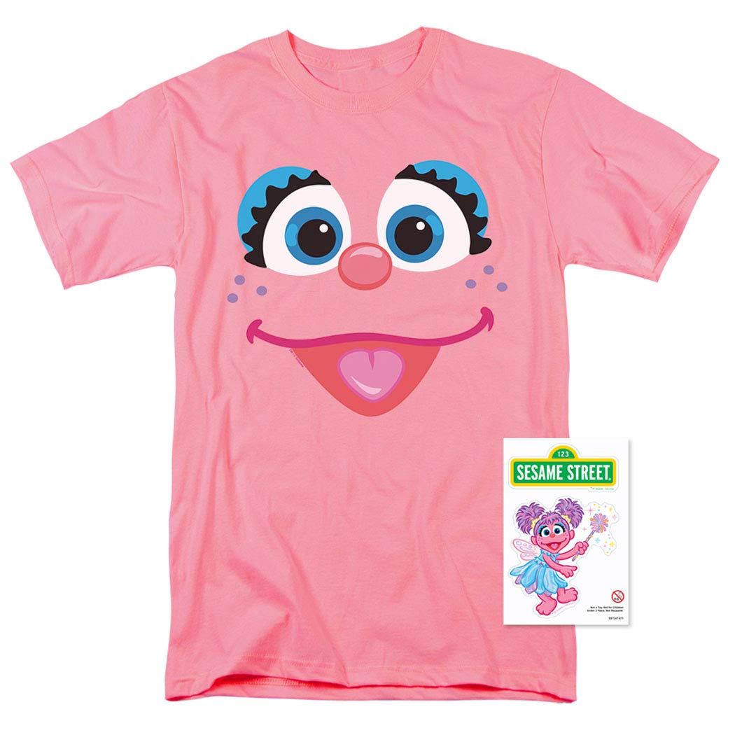 Popfunk Classic Sesame Street Character Faces Adult T Shirt Collection