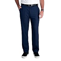 Haggar Men's Cool 18 Pro Classic Fit Flat Front Pant - Regular and Big & Tall Sizes