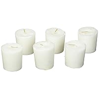 Votive Candles with White, Patchouli and Frankincense, Meditation, 6 Count