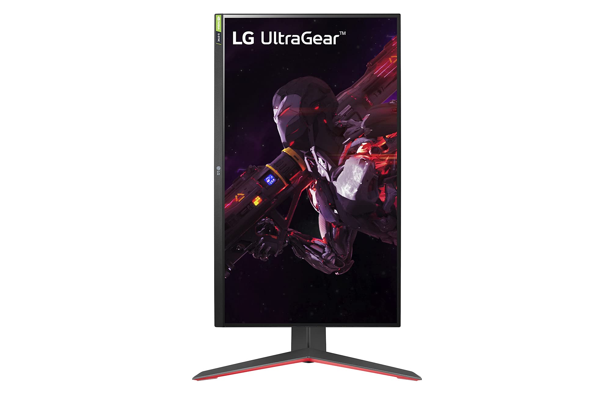 LG 27GP850-B Ultragear Gaming Monitor 27” QHD (2560 x 1440) Nano IPS Display, 1ms Response Tim, 165Hz Refresh Rate, NVIDIA G-SYNC Compatible, AMD FreeSync Premium, Tilt/Height/Pivot Adjustable Stand