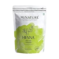 mi nature Henna Powder (Lawsonia inermis) | Natural Hair Color| Mehandi Powder for Hair | from Rajasthan| Presevative Free | 226gm (7.97Oz)