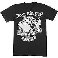 Reel Big Fish Men's Silly Fish Slim Fit T-Shirt Black