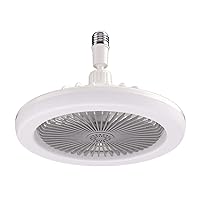 Ibuloule LED Ceiling Fan with Lights, 30W Ceiling Fan Lights, 3 Color Dimmable LED, 3 Speeds, Modern Fan Lighting for Living Room, Dining Room, Bedroom, Offices
