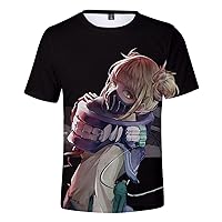 Anime Shirt 3D Print Novelty T-Shirt Fashion Short Sleeve Tee for Men and Women Graphic Crew Neck Comic T-Shirt.