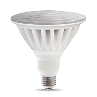 PAR38 LED Light Bulb, 325W Equivalent, Outdoor Flood Light Bulb, Non Dimmable, 13 Year Life, 5000 Lumens, 5000k Daylight, E26 Base, Damp Rated, High Lumen, PAR38/5000/5K/LED