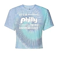 Expression Tees It's A Philly Thing, You Wouldn't Understand Womens Cropped T-Shirt