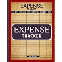 Expense Tracker Notebook: Simple Business Expense | Stay Organized With This Bookkeeping Record Book, Accounting Book Records Your Daily Expenses