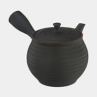 Tokoname Pottery : SEKIRYU - Japanese Pottery Kyusu Tea Pot 360cc ceramic mesh net [Standard ship by Int'l e-packet: with Tracking & Insurance]