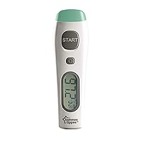 Tommee Tippee Digital No Touch Forehead Thermometer for Baby, Fast 2 Second Results, Fever Indicator, Memory Function