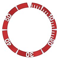 BEZEL INSERT COMPATIBLE WITH SEIKO 5 SEA URCHIN SNZ15K1,SNZF17 WATCH AUTOMATIC DIVER RED