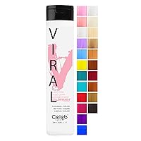 Celeb Luxury Viral and Gem Lites Colorwash Color Depositing Shampoo - Color Refresher, Vegan Hair Dye, Bondfix Bond Rebuilder