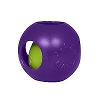 Jolly Pets Dog Teaser Ball 8 Inch, Purple,Large Breeds