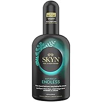 SKYN Naturally Endless Personal Lubricant - 8.5 fl. oz - Long Lasting Water-Based Lube, Safe with Latex and Polyisoprene Condoms & Personal Massagers