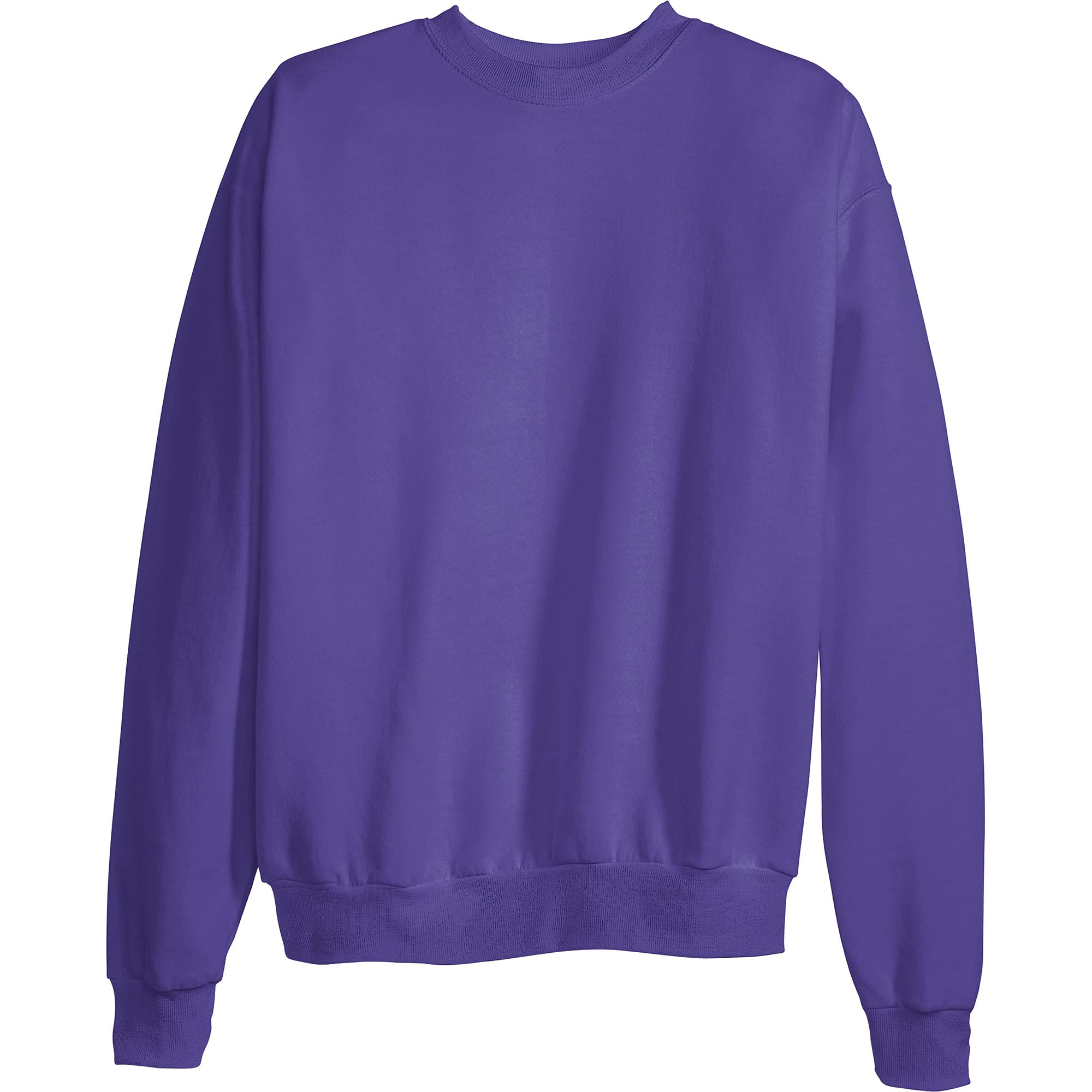 Hanes Men's Sweatshirt, EcoSmart Fleece Crewneck Sweatshirt, Cotton-Blend Fleece Sweatshirt (1 or 2 Pack)