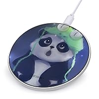 Frog Hat Panda Fast Portable Charger 10W Funny Graphic Phone Charging Pad with USB Cable