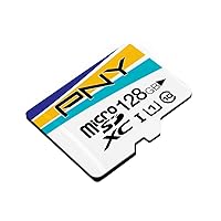 PNY PFCTFUXC128IU1 Color MicroSDXC Card, 128 GB, Class 10, UHS-1 Compatible, Adapter Included