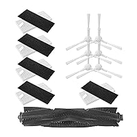 Vacuum Accessories AD-Replacement Accessories Roller Brush Side Brushes HEPA Filters Compatible for Neabot Q11 Robot Vacuum Fittings Robot/Handheld Vacuum Cleaner Accessories