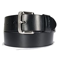 Carhartt Men's Casual Bridle Leather Belts, Available in Multiple Styles, Colors & Sizes