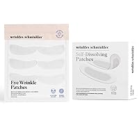 Wrinkles Schminkles Eye Rescue Set | Self Dissolving Patches 4 Pairs | Eye Wrinkle Patches 3 Pairs