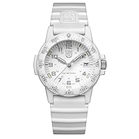 Luminox - Leatherback SEA Turtle XS.0307.WO - Mens Watch 39mm - Dive Watch in White Date Function - 100m Water Resistant - Mens Watches - Made in Switzerland