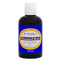 Mustard Rub, Therapeutic Body Massage Oil – with Best Essential Oils for Sore Muscles & Stiff Muscle Relief (6 Ounce)