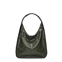 Hobo Bags for Women Soft PU Leather Shoulder Tote Purses with Zipper